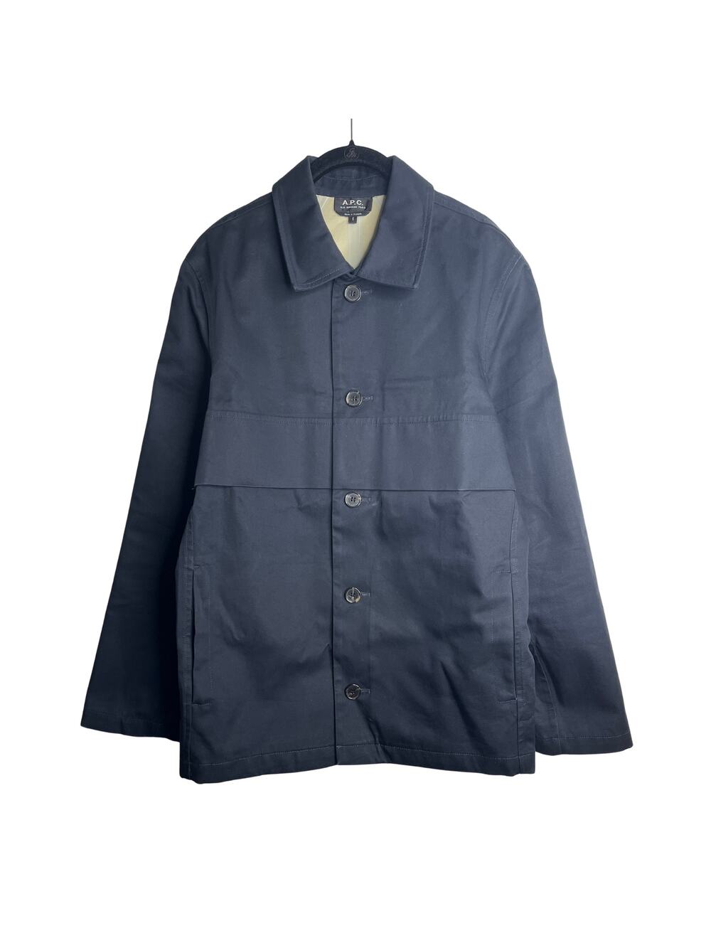 1-25 APC RUE MADAME PARIS Men's Jacket Navy Small